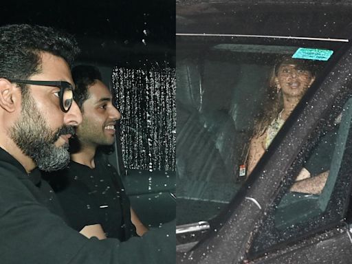 Mumbai Monsoon: Suhana Khan spotted with rumoured boyfriend and ‘The Archies’ co-star Agastya Nanda - watch video