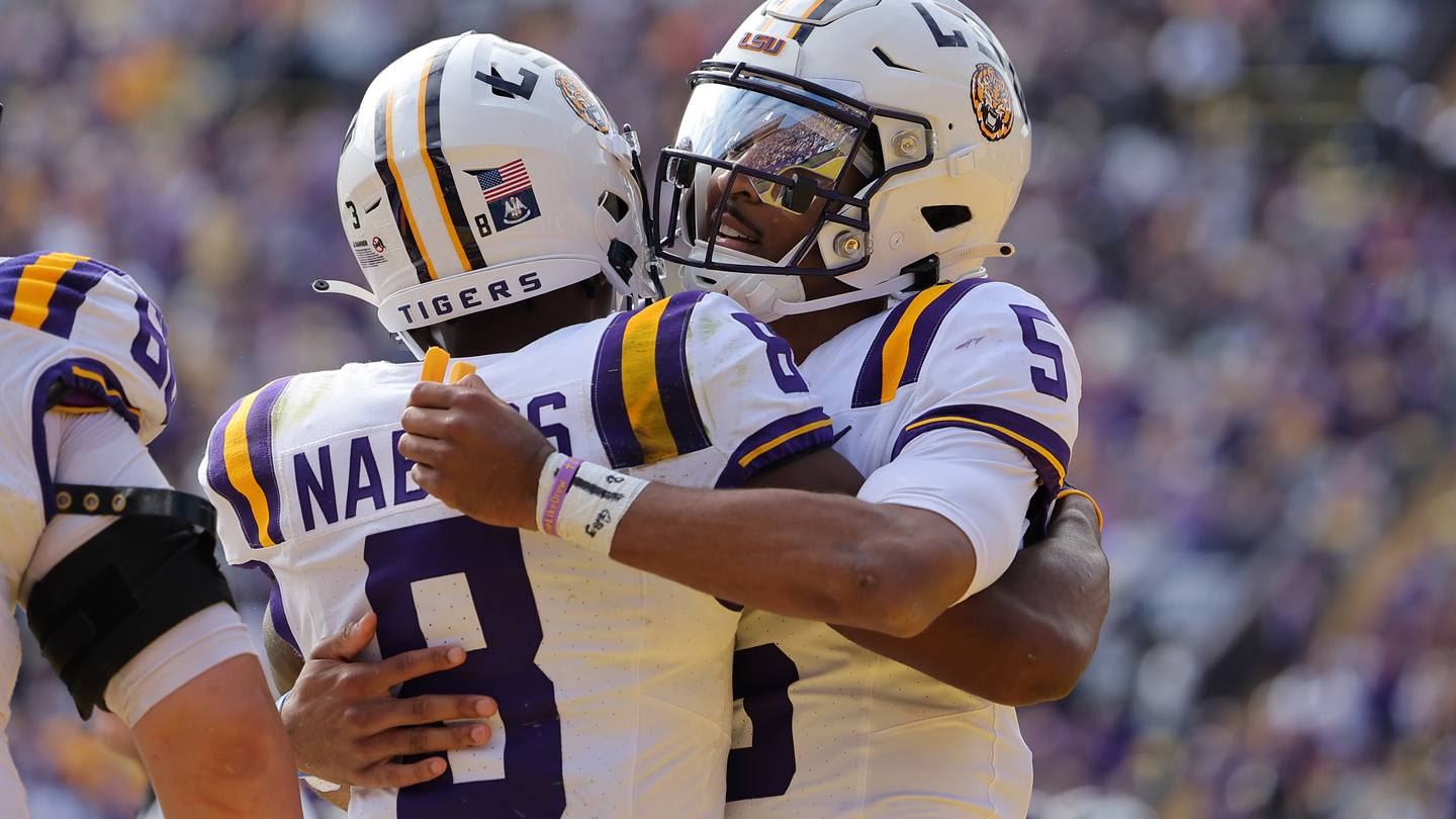 Ex-LSU teammates Jayden Daniels, Malik Nabers place $10,000 bet on Offensive Rookie of the Year