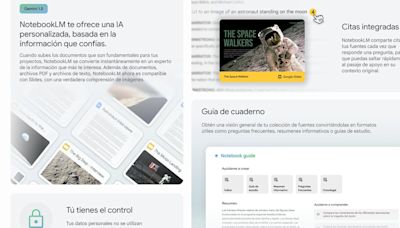 Ya está disponible en español NotebookLM, la herramienta de IA personalizada de Google