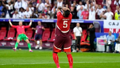 Akanji enduring 'deep emptiness' after penalty failure consigns Swiss to painful loss at Euro 2024