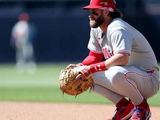 Philadelphia Phillies' Bryce Harper welcomes 3rd baby with wife Kayla