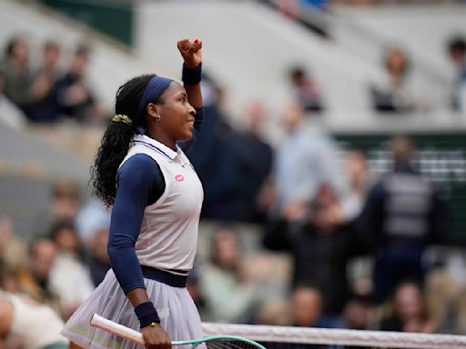 Coco Gauff focuses at the French Open thanks to breathing exercises and Kobe Bryant's example