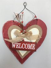Valentine Heart Welcome Sign – CrazeAbout