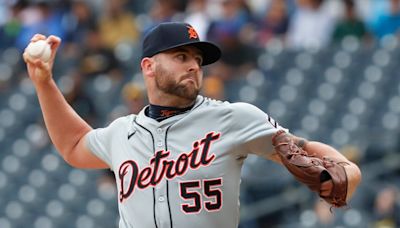 Detroit Tigers option reliever Alex Lange to Triple-A Toledo to work on throwing strikes