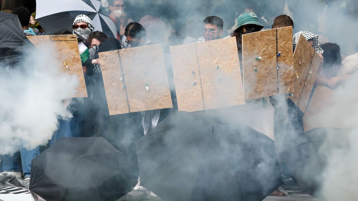 See what happened at USF Tampa as police end student protest