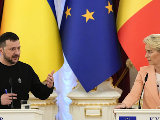Ukraine and Moldova set to launch EU membership talks, it's a dream come true for Ukraine's leader - Times of India