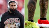 Odell Beckham Jr. Wears Grinch-Inspired Cleats Before Baltimore Ravens Deliver Loss to San Francisco 49ers