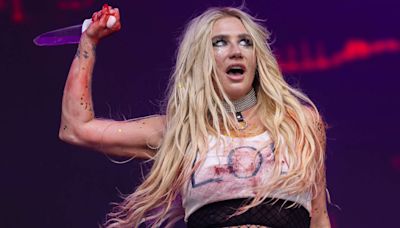 Kesha Claims Prop Knife Used During Her Lollapalooza 2024 Set Was Swapped Out for a 'Real Butcher Knife'