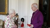 Queen awarded Canterbury Cross by archbishop for ‘unstinting’ service to church