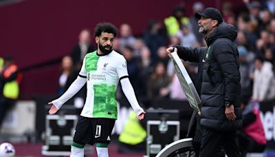 Klopp e Salah discutem em jogo do Liverpool: “Se eu falar, vai pegar fogo”