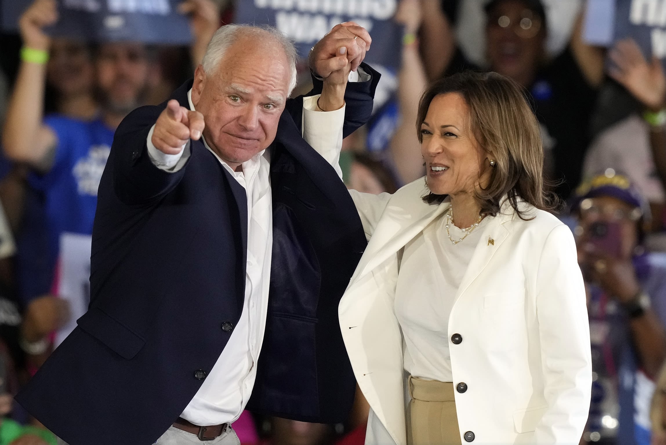 In 60-year-old Tim Walz, Kamala Harris found a partner to advocate for reproductive rights - WTOP News