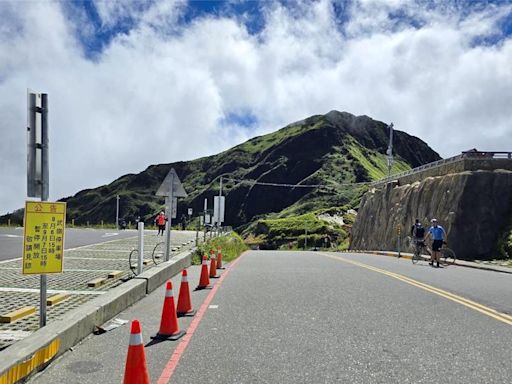 合歡山武嶺停車場辦自行車賽 6日下午3時起封閉24時