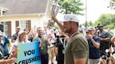 Watch: Bryson DeChambeau tears up after being called the 'people's champion'