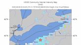 Earthquake shook northeast Ohio on Sunday night, USGS data shows