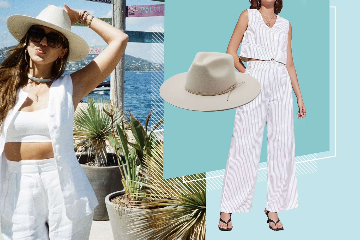 Jessica Alba's Matching Vest Set Is a No-Brainer for Summer, and These Similar Styles Start at $43