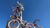 Bicycle art captures spirit of Rick Klein Trails