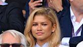 Zendaya Returns to Wimbledon in White Blazer, Pinstripes, and Tie