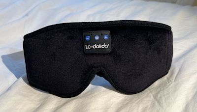 Trouble sleeping? This Bluetooth headphone sleep mask works wonders and is $16 off for Prime Day