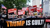 New Yorkers cheer guilty verdict in Trump hush-money trial outside courthouse
