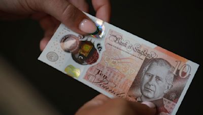 King Charles III’s face arrives on Britain’s bank notes