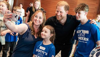 Prince Harry Surprises Children of Fallen Military Personnel Before Leaving the U.K.: 'It Was an Honor'