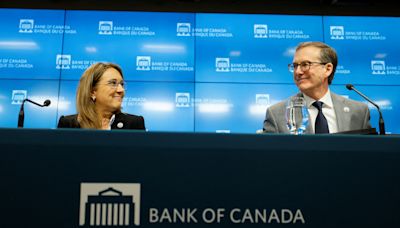 Bank of Canada cuts key interest rate for second consecutive time, bringing overnight rate to 4.5%