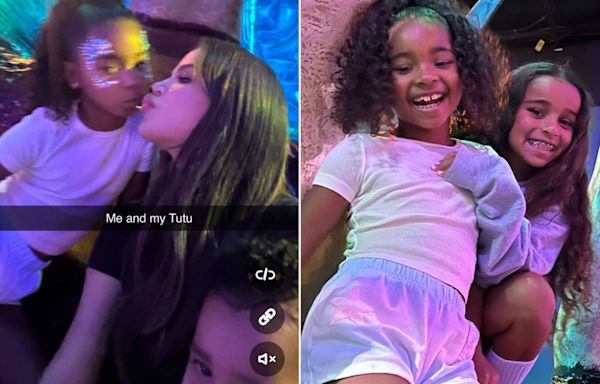 Khloé Kardashian Goes Under the Sea with Kids True and Tatum and Niece Dream at 'Little Mermaid' Experience