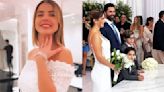 La boda de Michelle Renaud y Matías Novoa: del espectacular vestido de novia al tierno momento con sus hijos