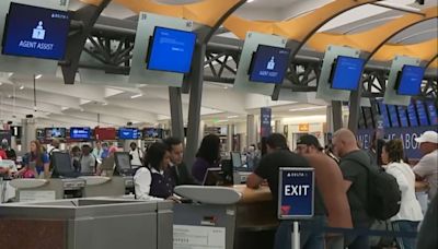 Global technology outage disrupts flights in San Diego