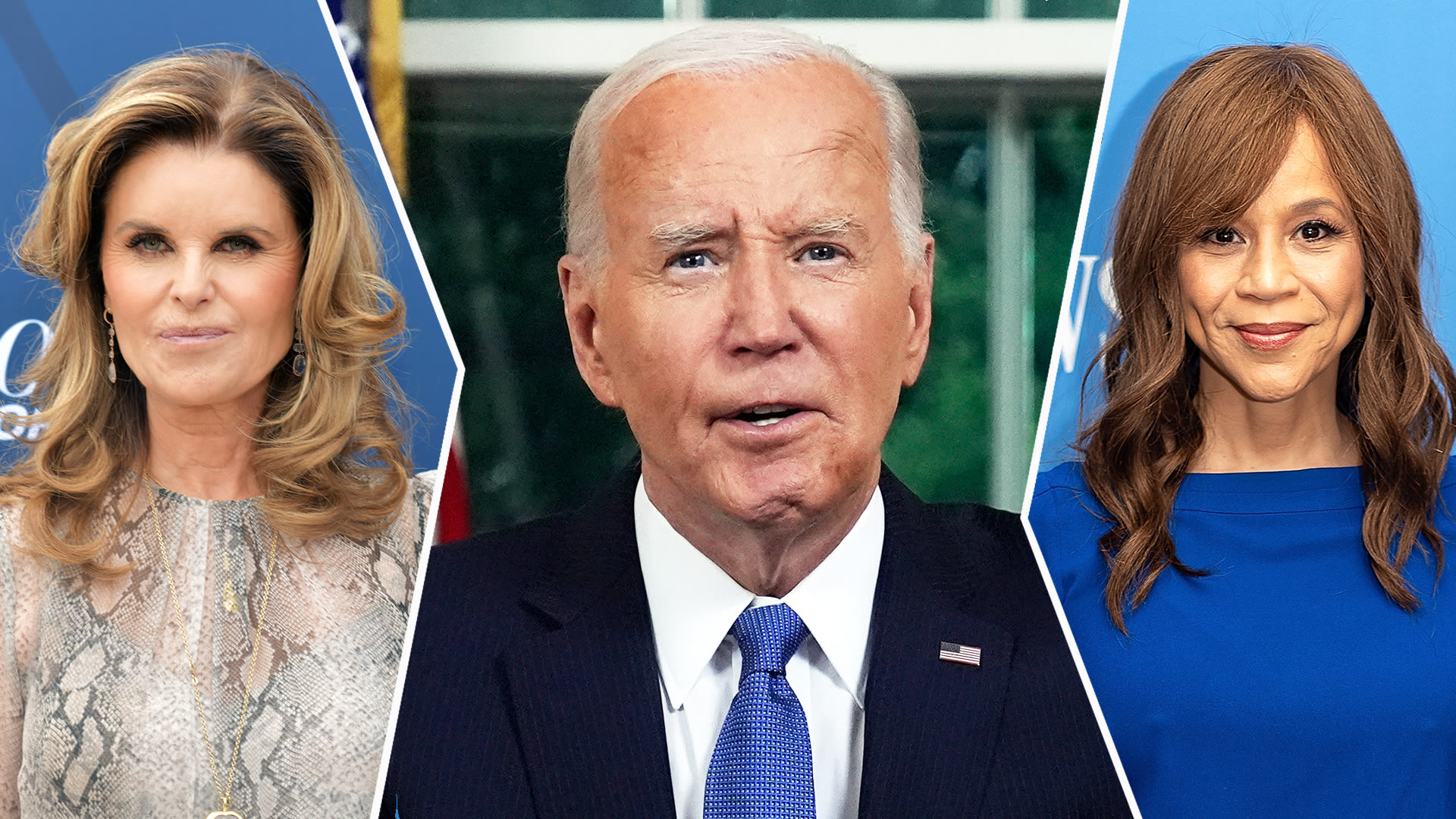 Joe Biden Speaks Out On Suspending Reelection Campaign: Maria Shriver, Rosie Perez & More React | Access