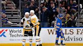 Rust's overtime goal lifts Penguins to 3-2 win over Blues