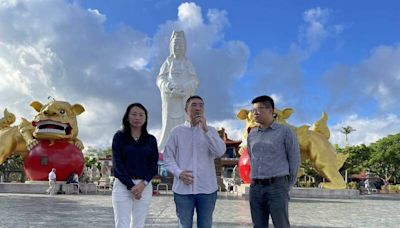 基隆中正公園大佛禪寺沒落 謝國樑稱明年度編500萬設計活化