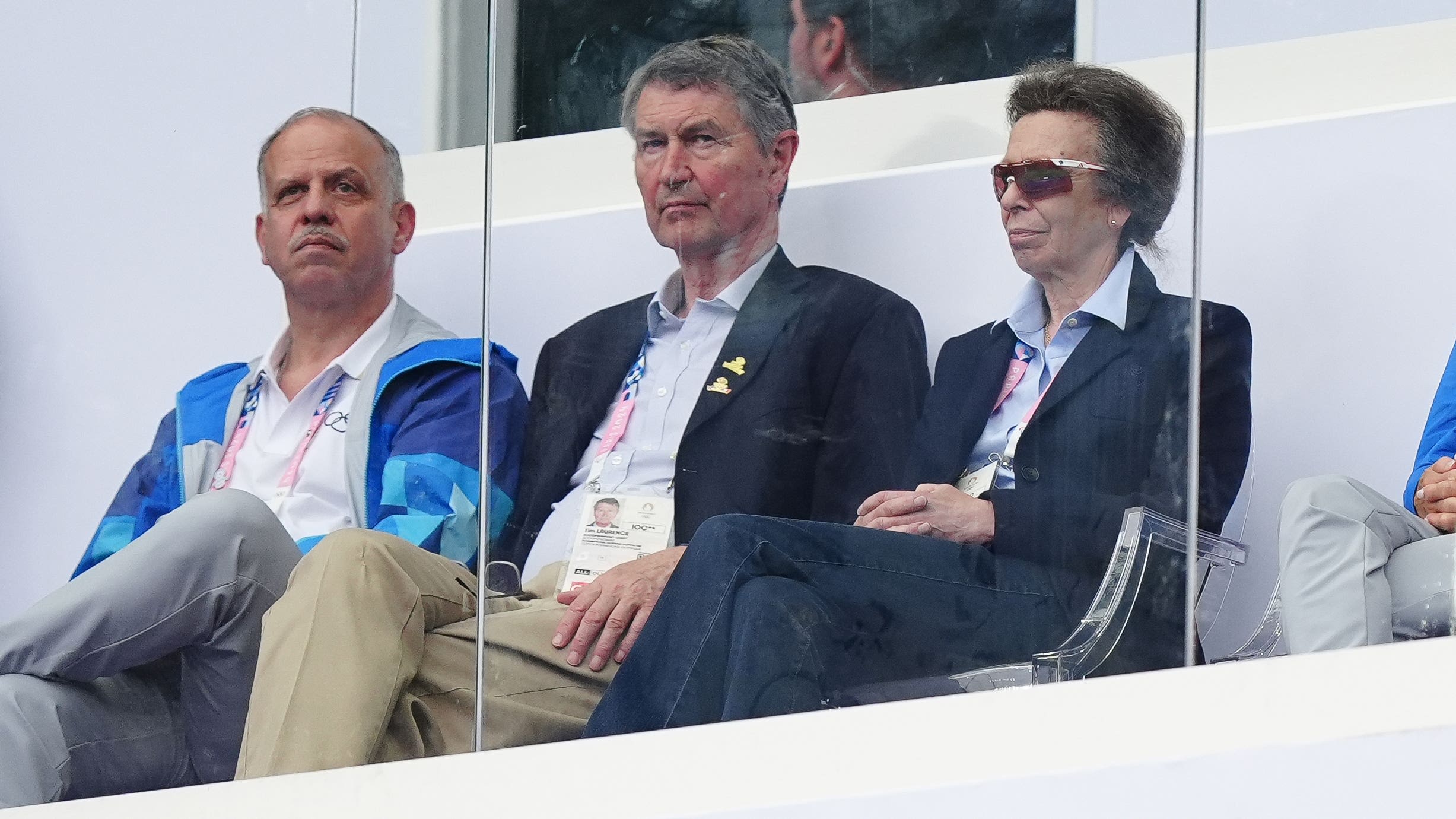 Princess Royal watches rugby at Olympics on day one of Games