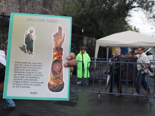 Reliquia de San Judas Tadeo continúa su recorrido en CDMX hasta el 11 de agosto, ¿a dónde se dirige?