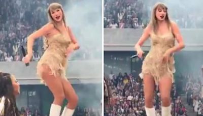 Taylor Swift's awkward dance moves on stage get mercilessly roasted: ‘This is how Salman Khan dances’