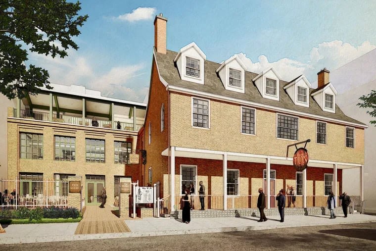 Planned revival of the historic tavern where the Marine Corps began ensnared in trademark battle