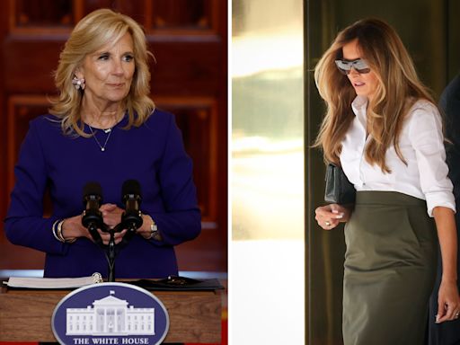 Melania Trump missing as Jill Biden attends presidential debate