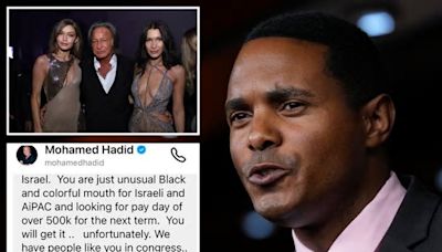 Gigi and Bella Hadid’s father sends racist, homophobic messages to Congressman Ritchie Torres