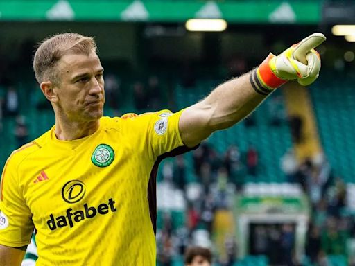 Joe Hart responds to Celtic fans chanting 'bring on' Rangers as keeper has a message for buzzing punters