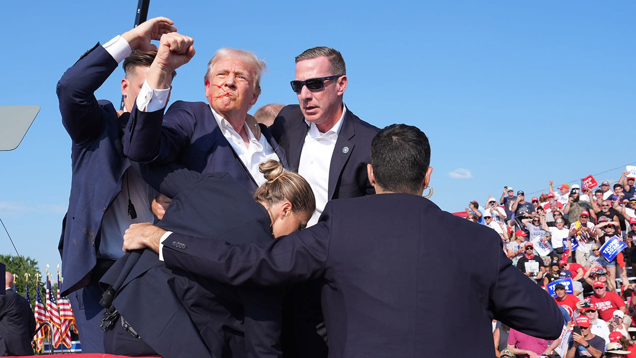 Instantly Iconic Image of Trump After Shooting Becomes Cash Cow for Online Merchandise