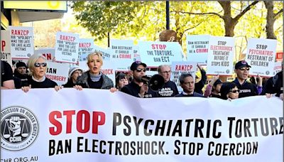 ...Marches in Protest to Demand RANZCP End Dangerous Coercive Psychiatric Practices as Advised by the World Health Organization and the UN