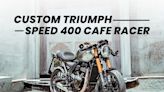 This Custom Triumph Speed 400-Based Cafe Racer Is What The Triumph Thruxton 400 Could Look Like - ZigWheels