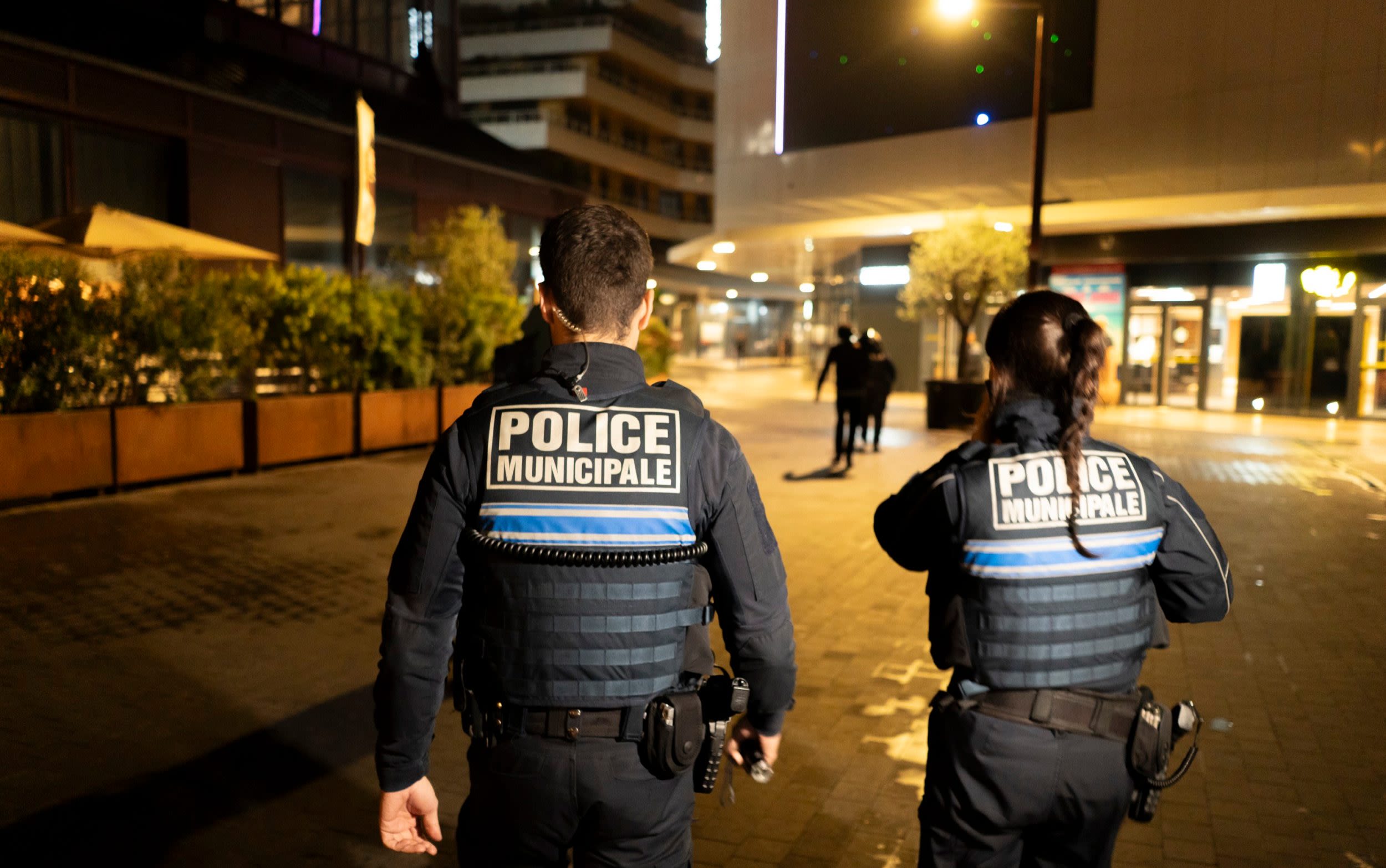 Police patrol the streets in search of curfew-breaking pre-teens in Riviera tourist haven