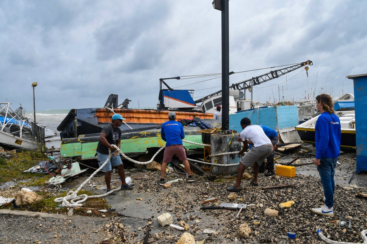 Hurricane Beryl on path to Jamaica after monster storm with 165mph winds flattened tiny island in half an hour: Live updates