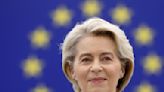 Eurodiputados reeligen a Ursula von der Leyen como presidenta de la Comisión Europea