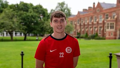 Larne FC's Micheál Glynn on netting degree from Queen’s University when club came calling