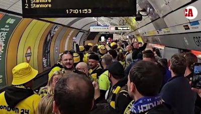 La final de Champions colapsa el metro de Londres y batalla de cánticos: "No puedo más..." - MARCA USA