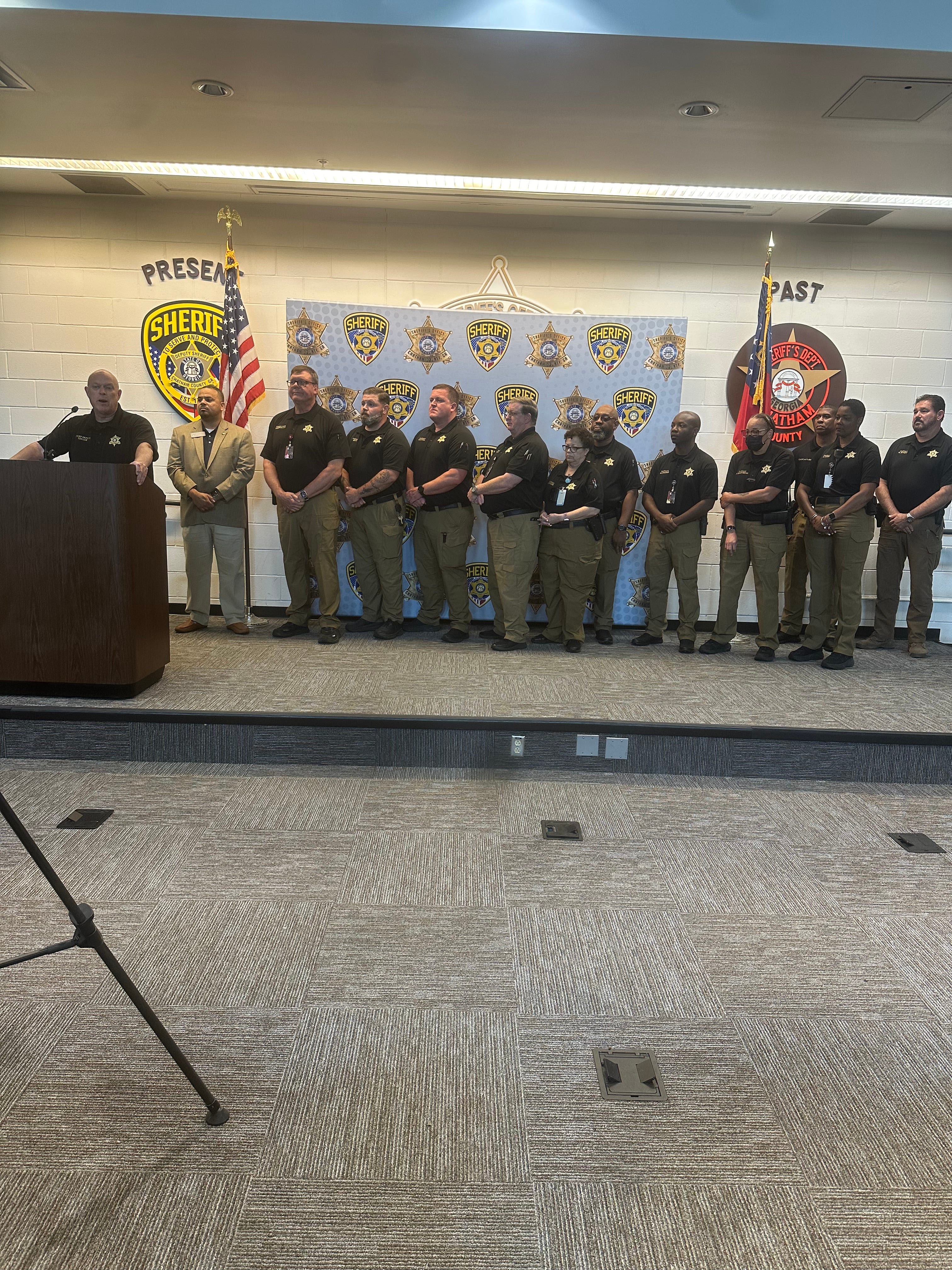 Chief deputy outlines operations while Chatham County Sheriff John Wilcher remains hospitalized