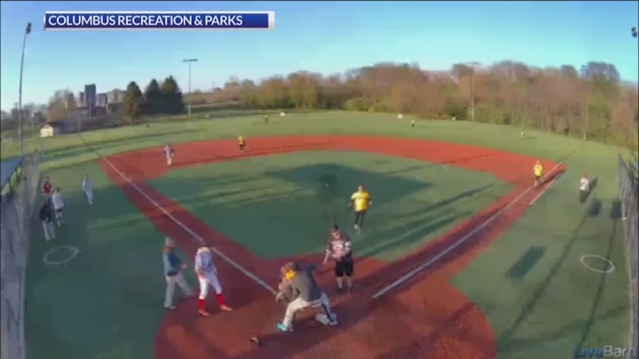 Columbus man caught on video attacking softball umpire arrested 13 months later