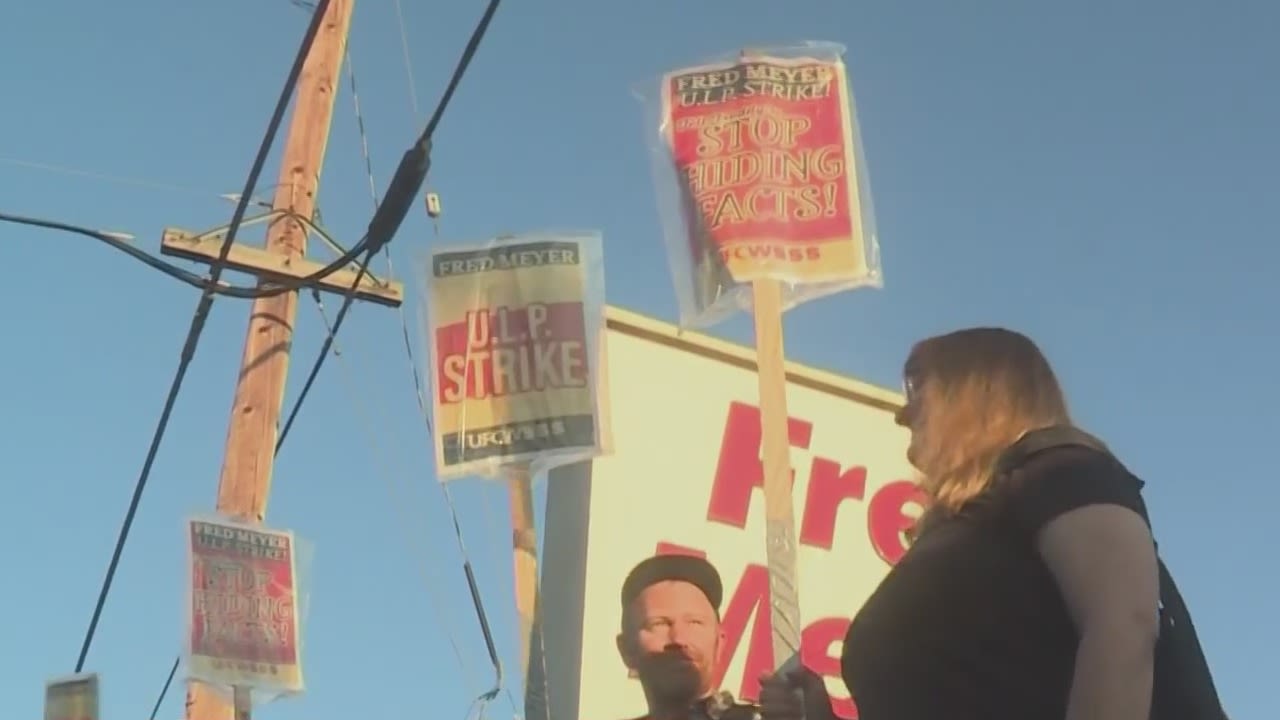 ‘This was a win’: Fred Meyer workers wrap up week-long strike in Portland metro area